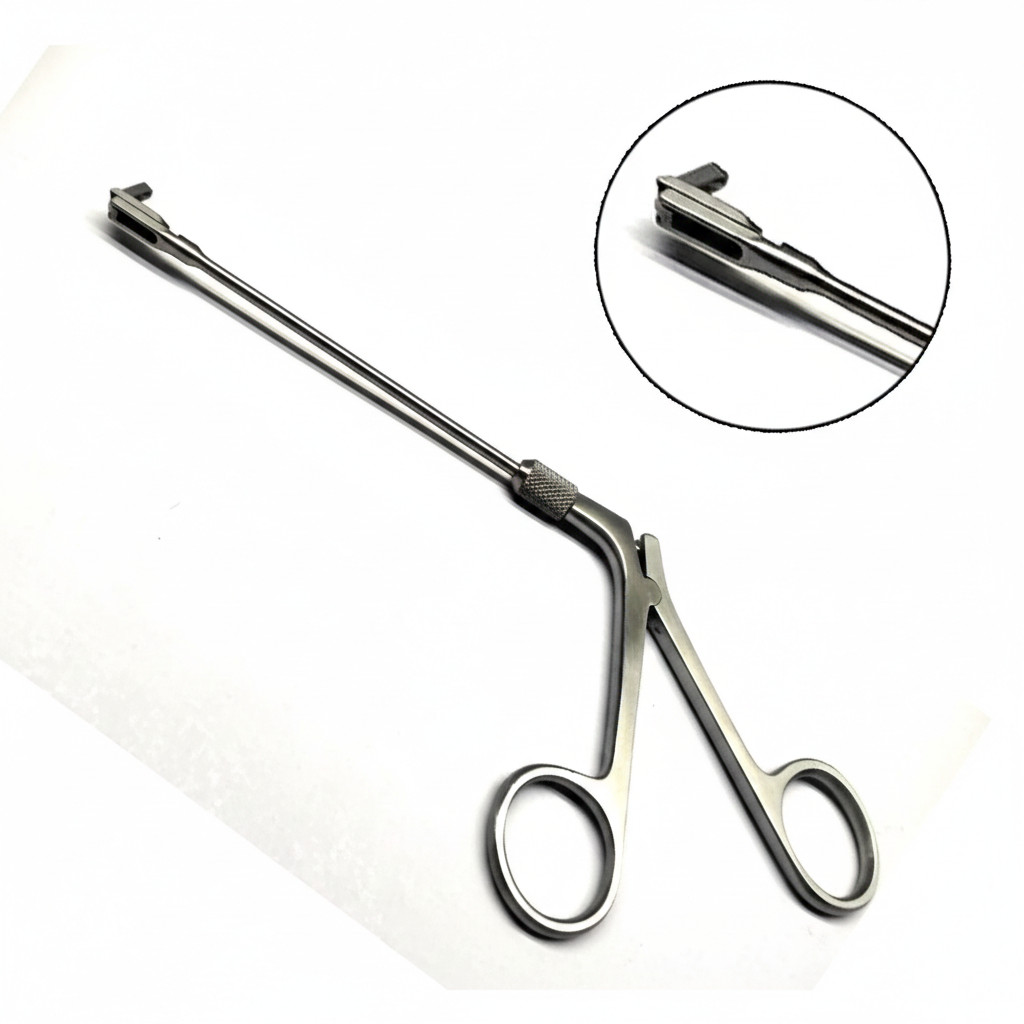 Antrum Backbiter Alligator Punch ENT Instrument 360° Rotatable Surgical Tool