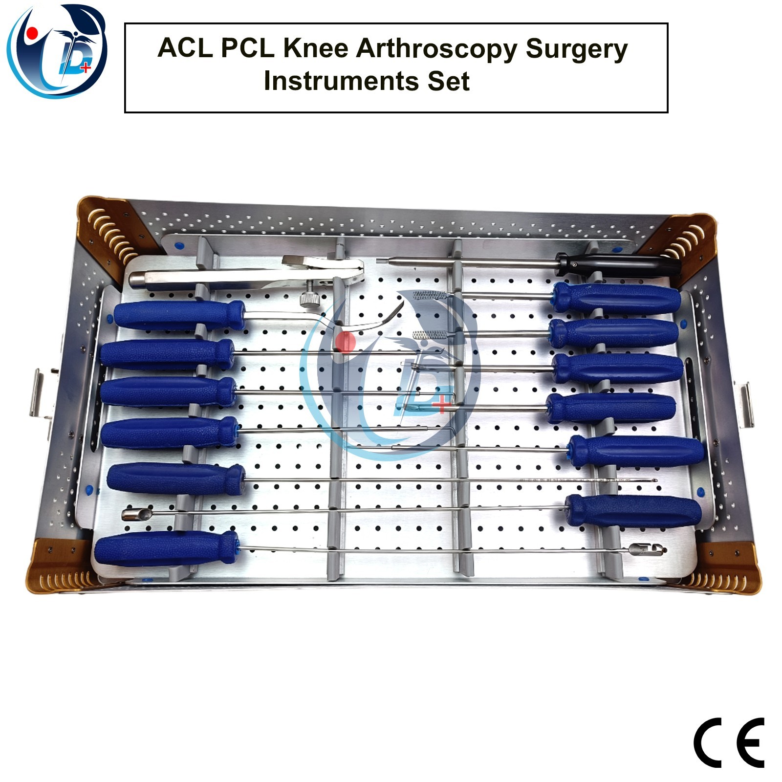 ACL PCL Reconstruction Instrument Set 48 Pcs Knee Arthroscopy Surgical Kit