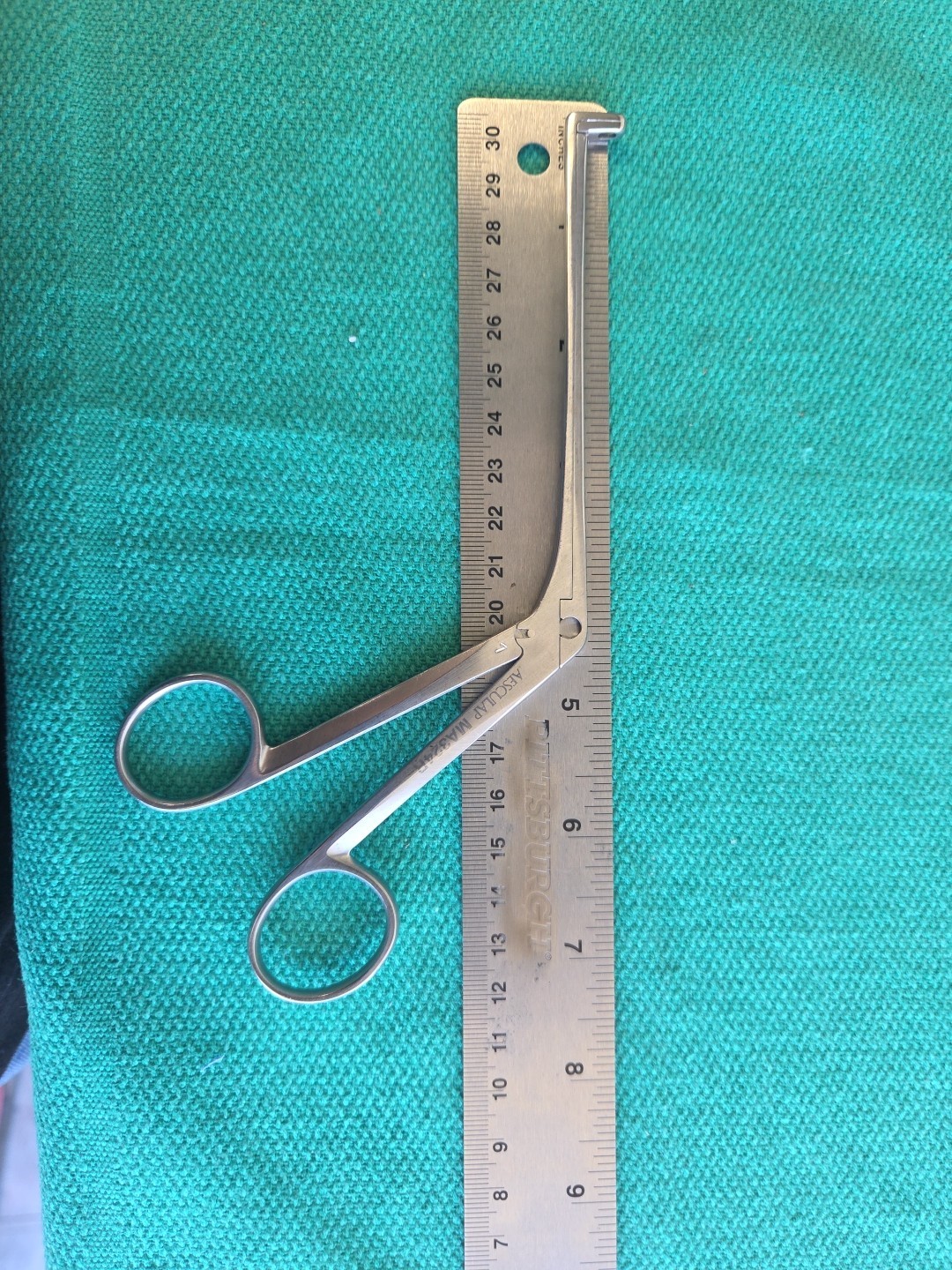 Aesculap MA324R Weil-Blakesley 90 Deg 4mm 180mm ENT Forceps