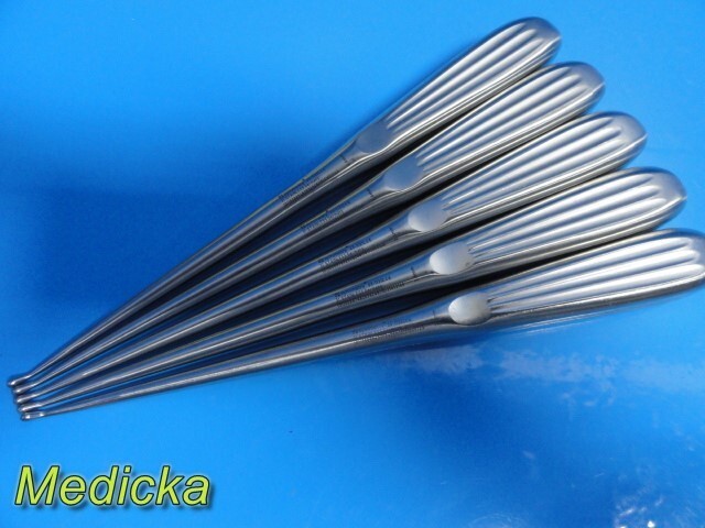 10X Aspen Symmetry Assorted Epstein; Bruns & Spinal Fusion Bone Curettes ~ 35751
