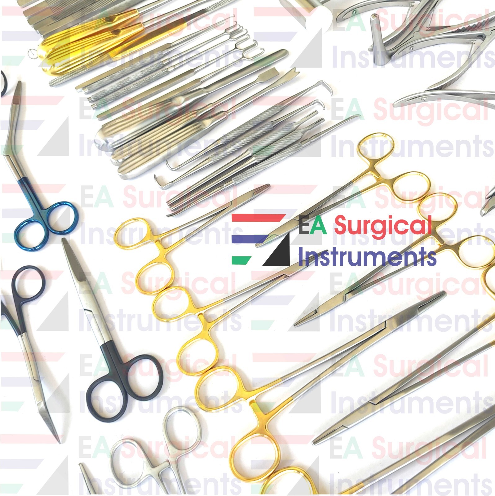 Rhinoplasty Instruments Set of 52 Pcs Gunter Rhinoplasty Procedure Nasal Surgery