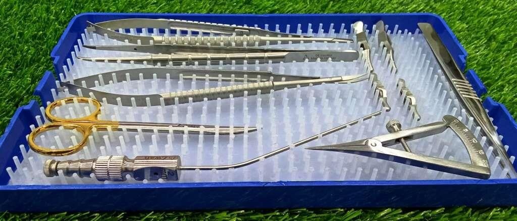 Basic Maxillofacial Micro Cardio Hand Plastic Surgery Tools Set Asserted Sizes