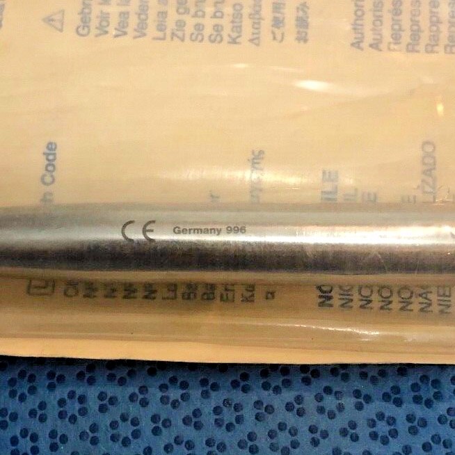 Codman 23-1069 Spinal Fusion Curette Straight #6, 9″ (229mm)