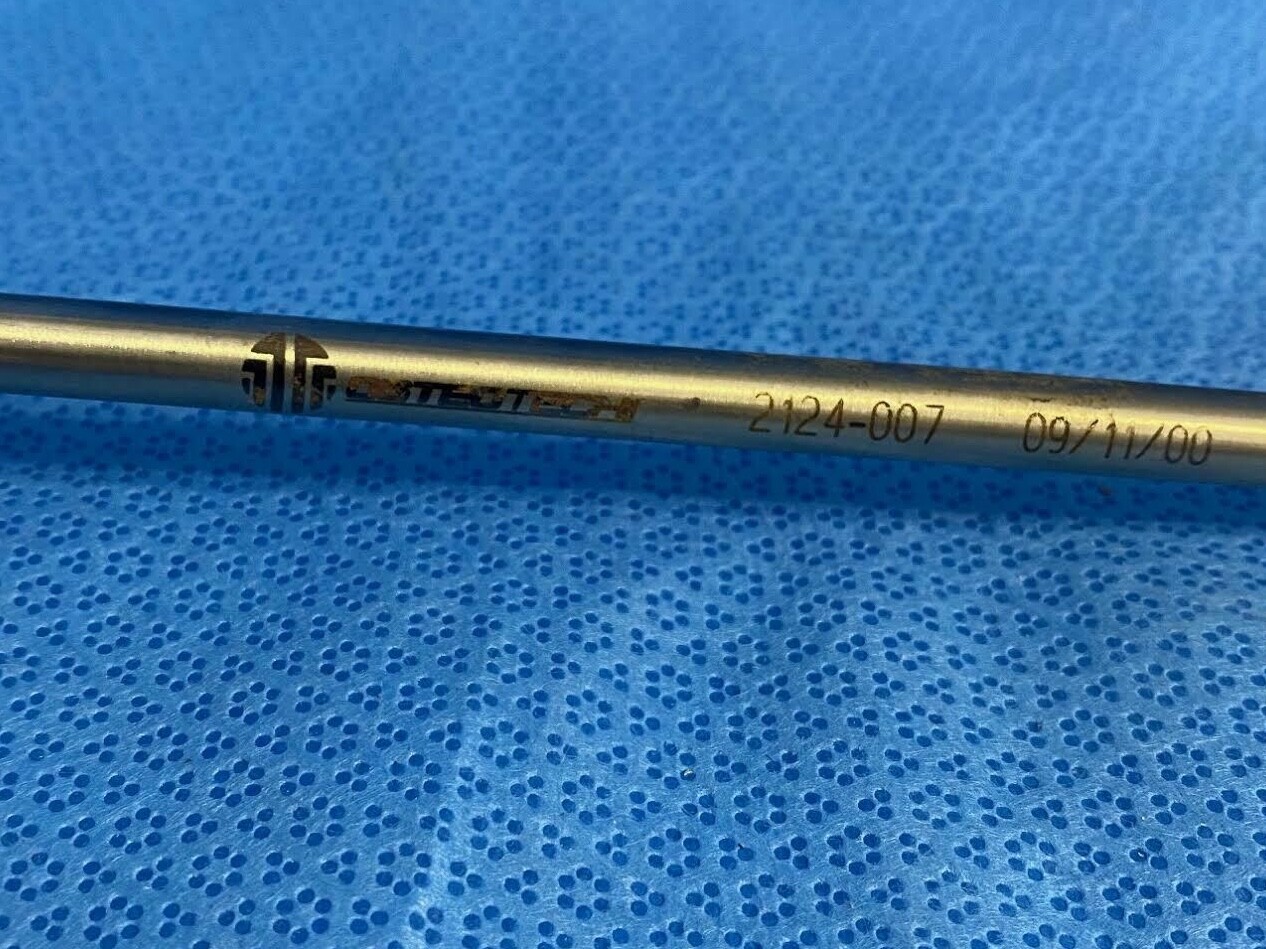 Osteotech 2124-007,2124-008, 2124-009 Set of 3 T-Handle Trial /Sizer