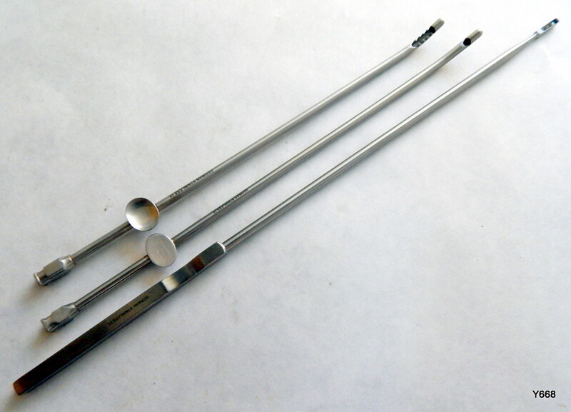 Mixed Lot 3 Pieces Medquipex Stainless Surgical Curettes