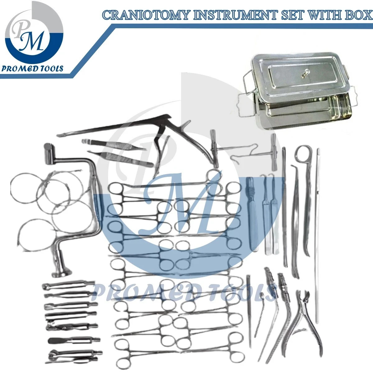 Craniotomy Instruments Set Orthopedic Surgical Instruments High Quality With Box