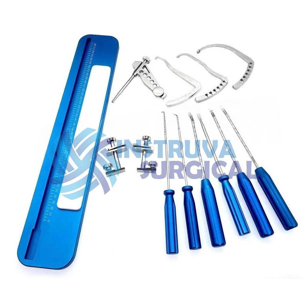 ACL PCL Knee Arthroscopy Surgical Surgery Instruments Set With Sterilization Box