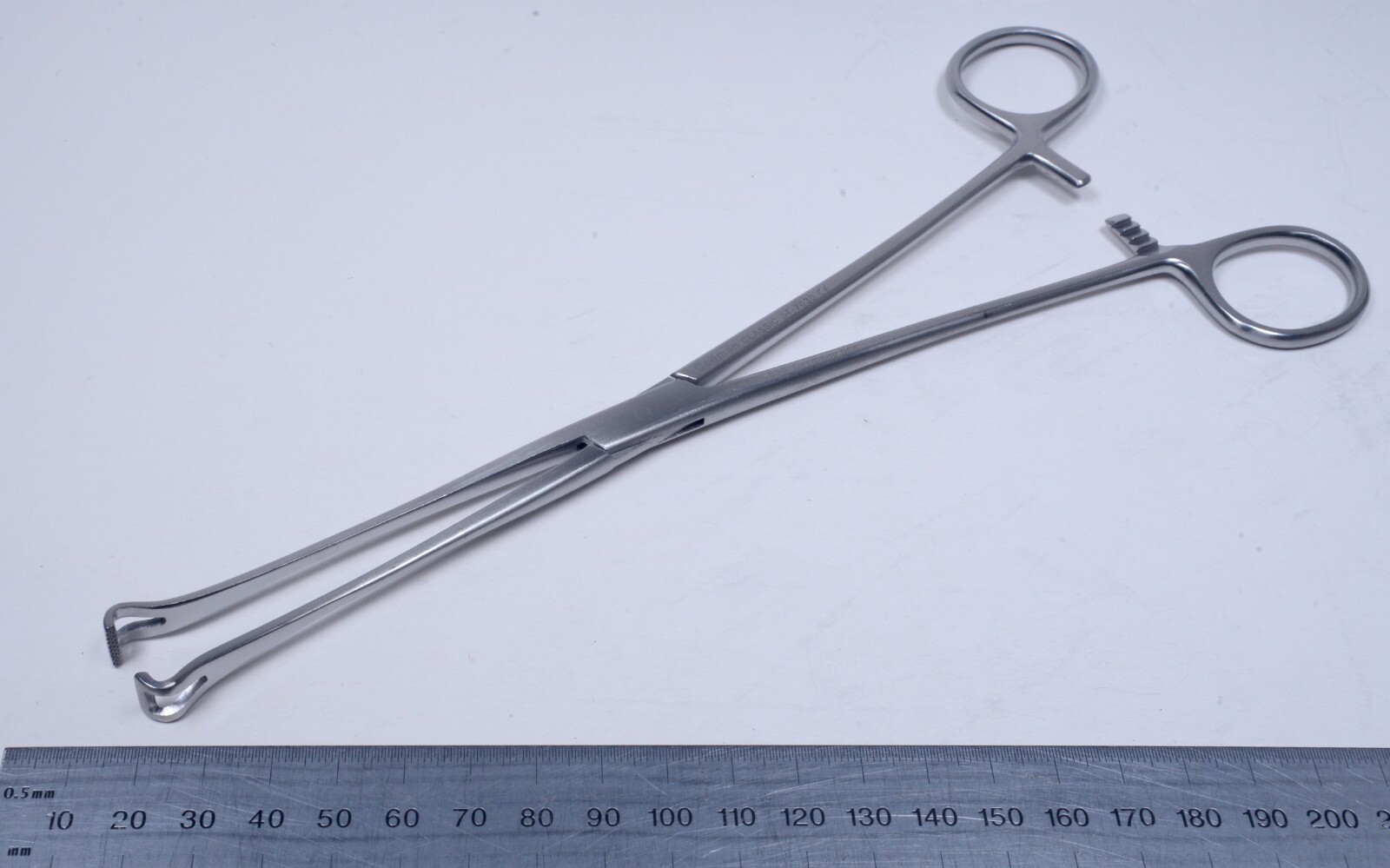 Codman #34-7030 Babcock Soft-Tissue Forceps 9½” Stainless Steel Surgical
