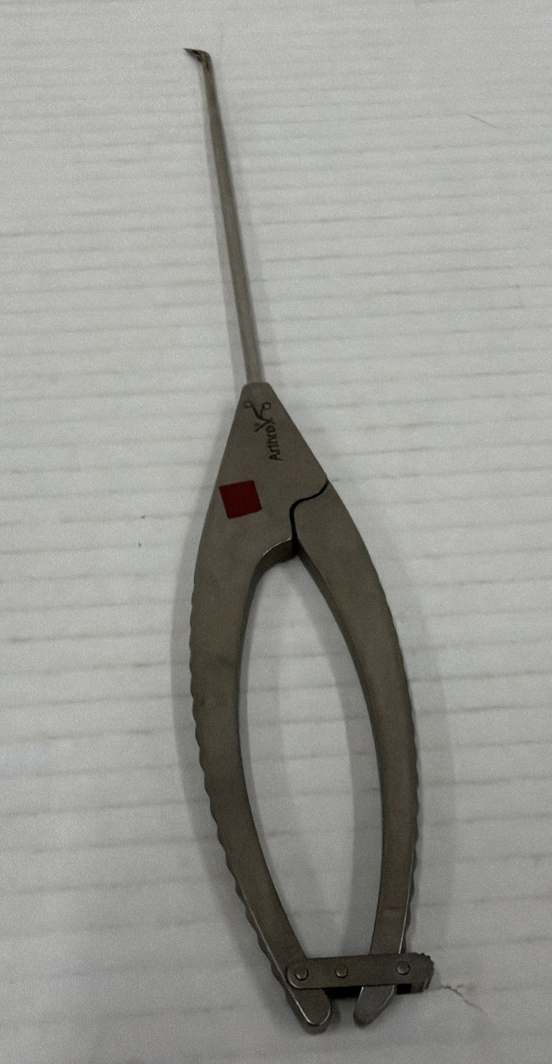 Arthrex AR-11800E Arthroscopic 45 Degree Up Tip BirdBeak Evolution Suture Passer