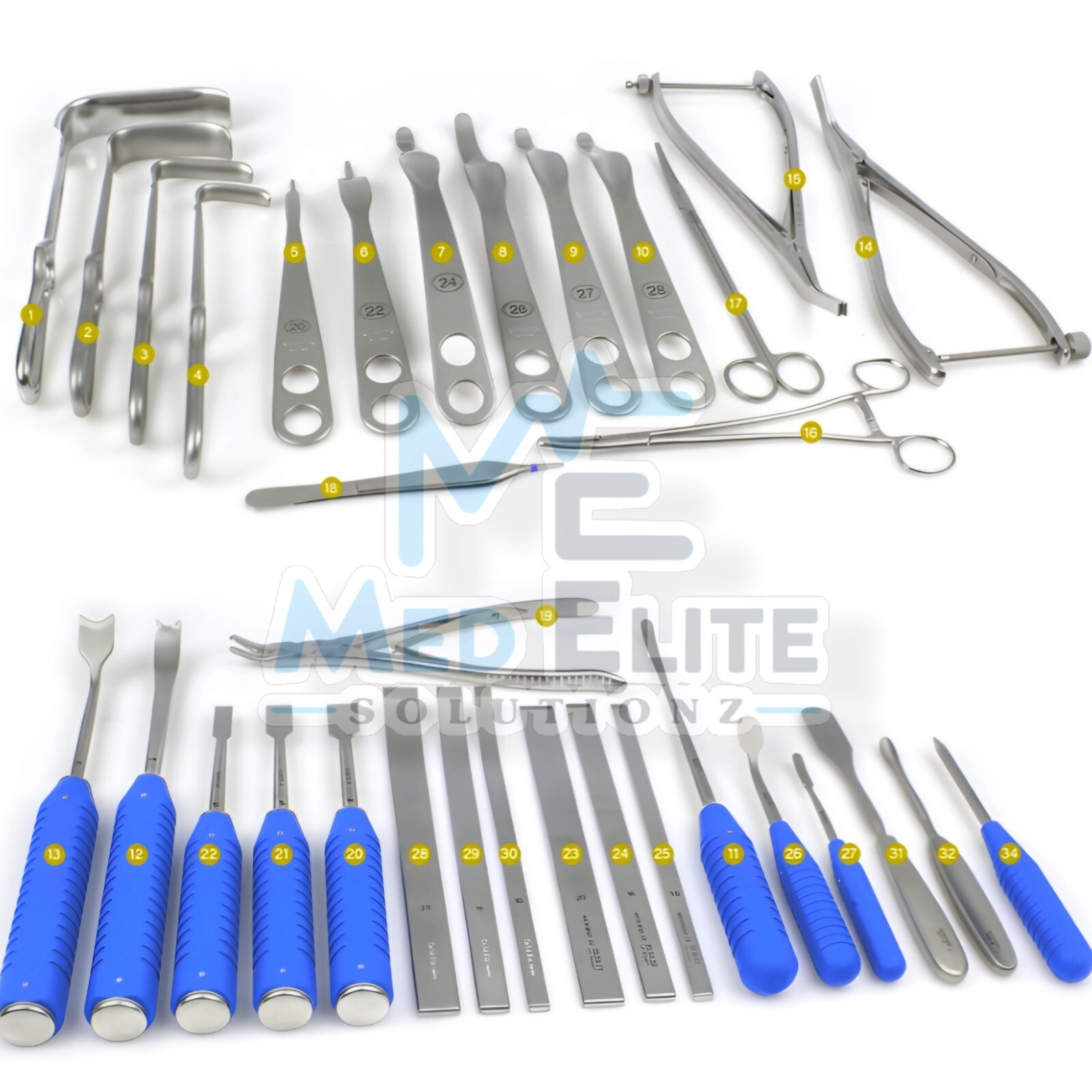 Periacetabular Osteotomy Instrument Set Orthopedic Hip Surgery Instruments