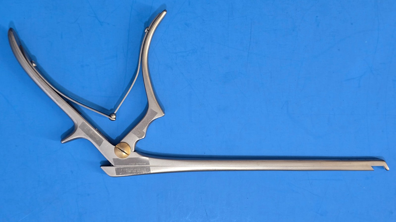 Codman 53-1533 Surgical Classic 5mm 40 Deg Kerrison Rongeur 8″ shaft