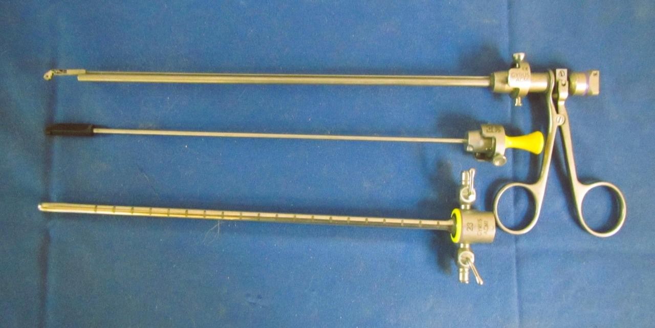 Gyrus E8213 Optical Cup Tearing Biopsy Forceps w/ E123‑S Sheath & Obturator