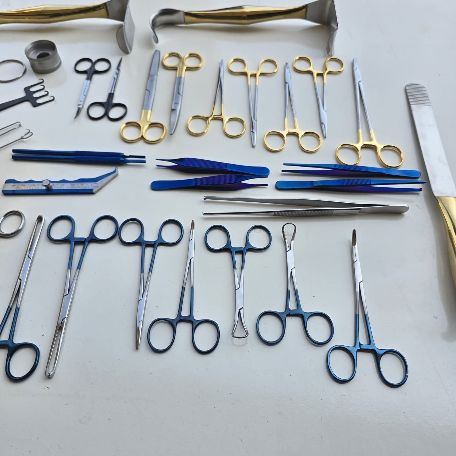 Tebbetts Breast Surgery Instruments Set of 38 PCs Breast Augmentation Set