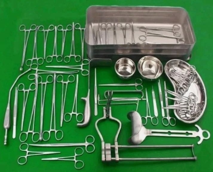 Cesarean Instrument Set 59Pcs OB/GYN– Sterilized C-Section Surgical Kit