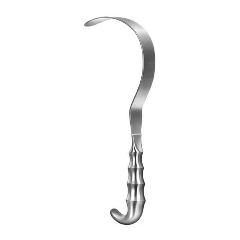DEAVER Retractor, Hollow Grip Handle, 12.0″ x 1.0″ Wide Blade, Premium