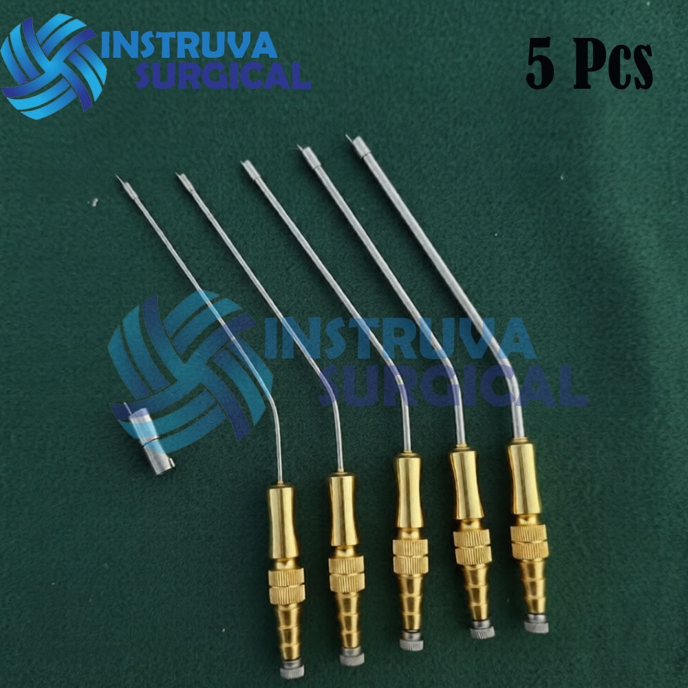 Frazier Suction Tube With Atraumatic Tip 6 To 14FR 5 PCs Set Surgical Instrument