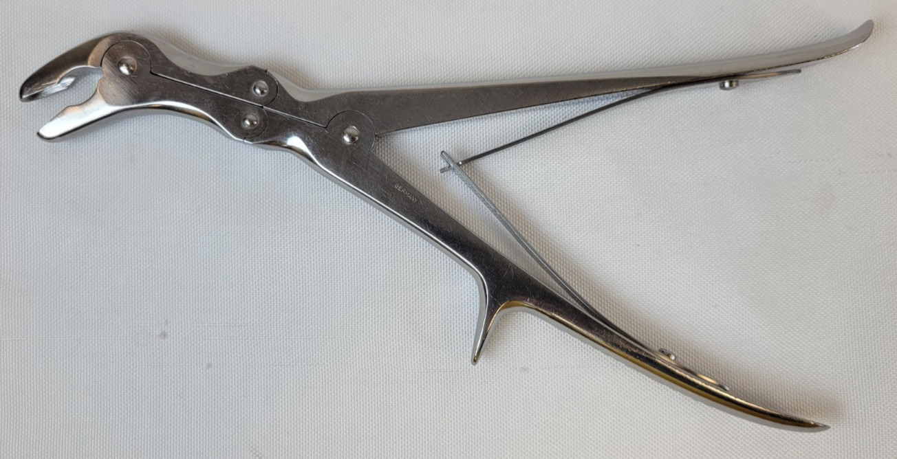 Codman Stille-Luer Rongeur Curved Jaws 9″ Double Action Orthopedics