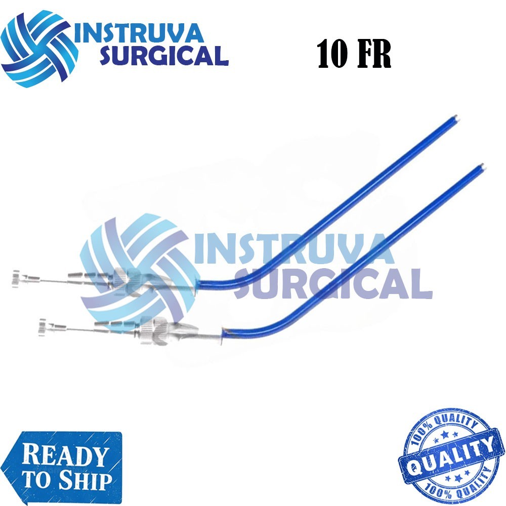 Frazier Suction Tube 10Fr 18cm Insulated Atraumatic Surgical Instrument Reusable