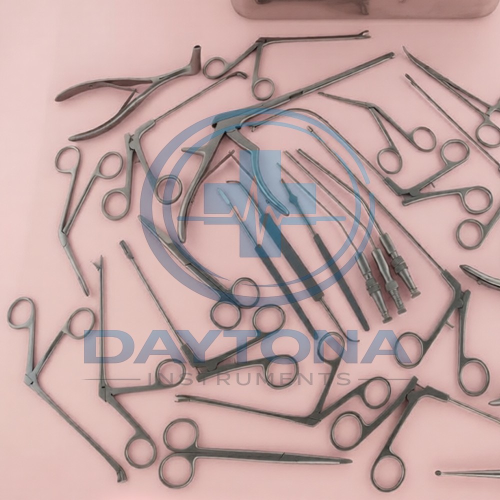 Fess Instruments Endoscopic Sinus Surgery ENT Instruments Set With Box