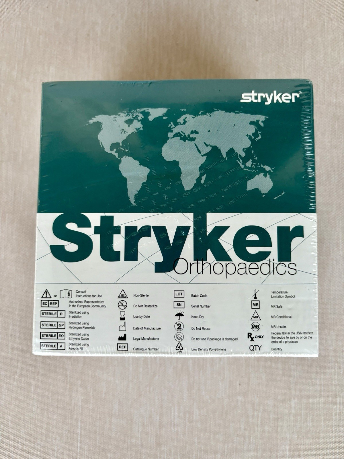 Stryker Orthopaedics Triathlon X3 Tibial Bearing Insert CS New Sealed
