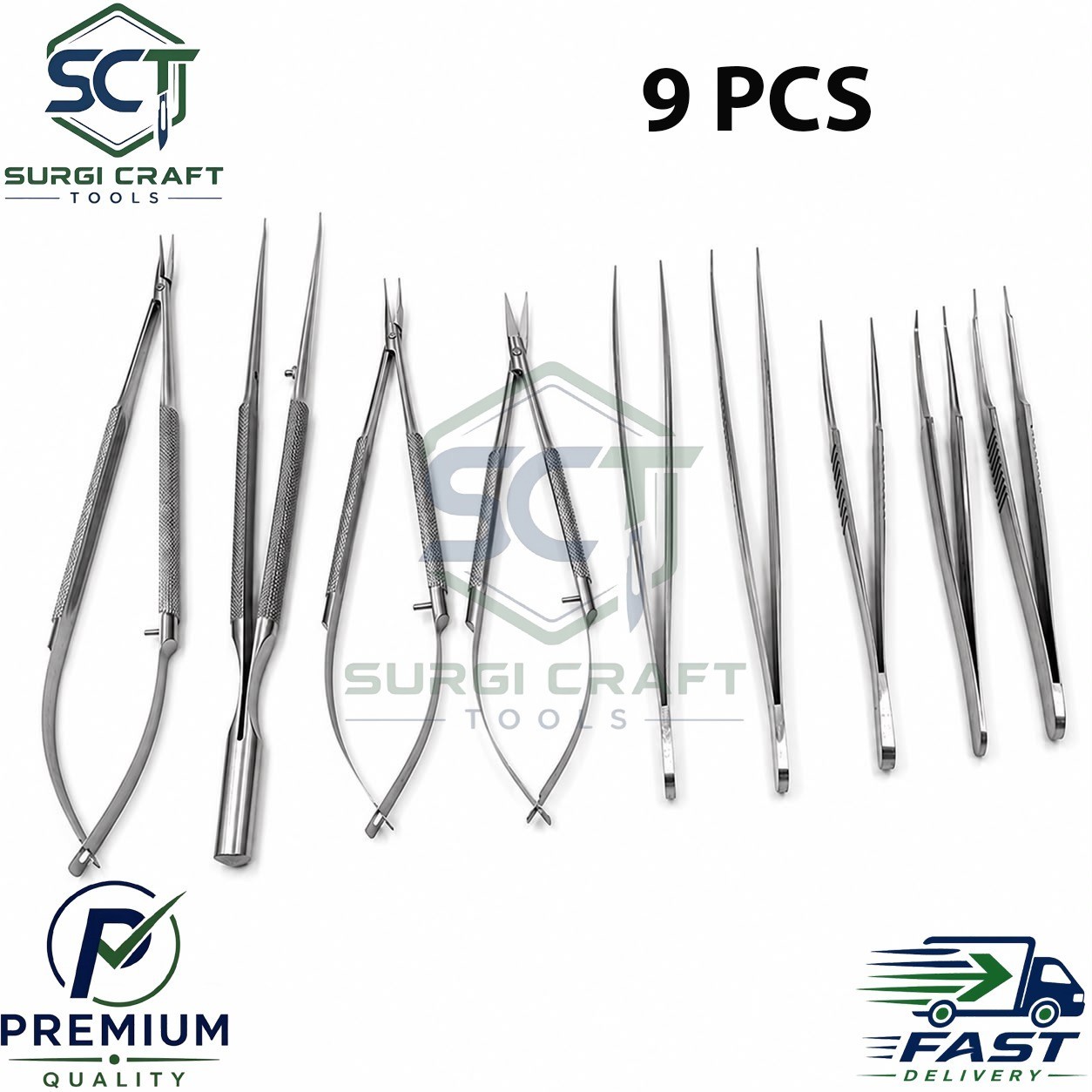 Micro Surgical Instruments Set Micro Surgery Set