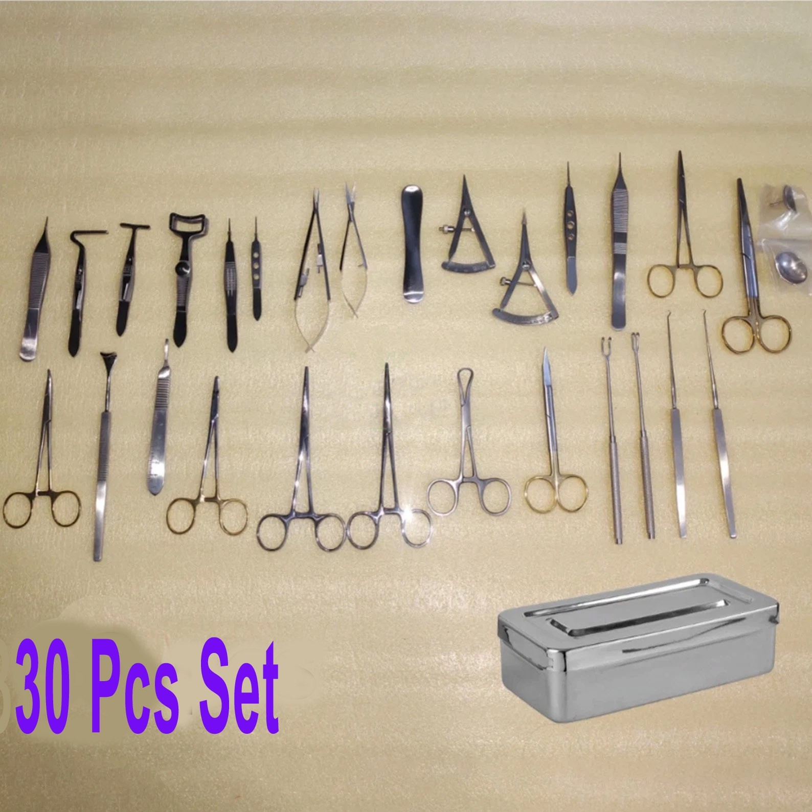New Blepharoplasty Instruments Set of 30 Pcs Eye Surgery Set Plastic Surgery