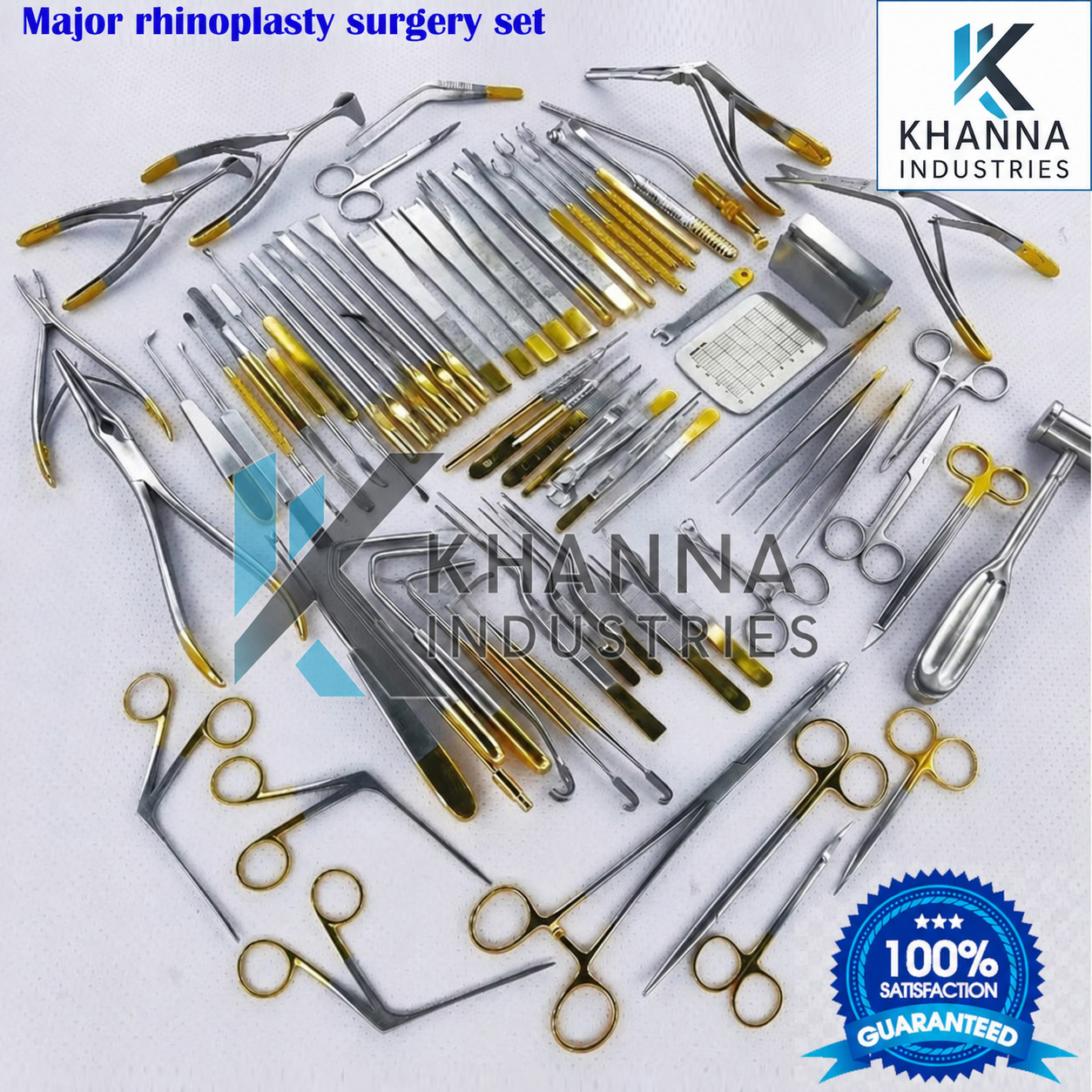 70 Pcs Major Rhinoplasty Instrument Set Nose Plastic Surgery German StainlessKit