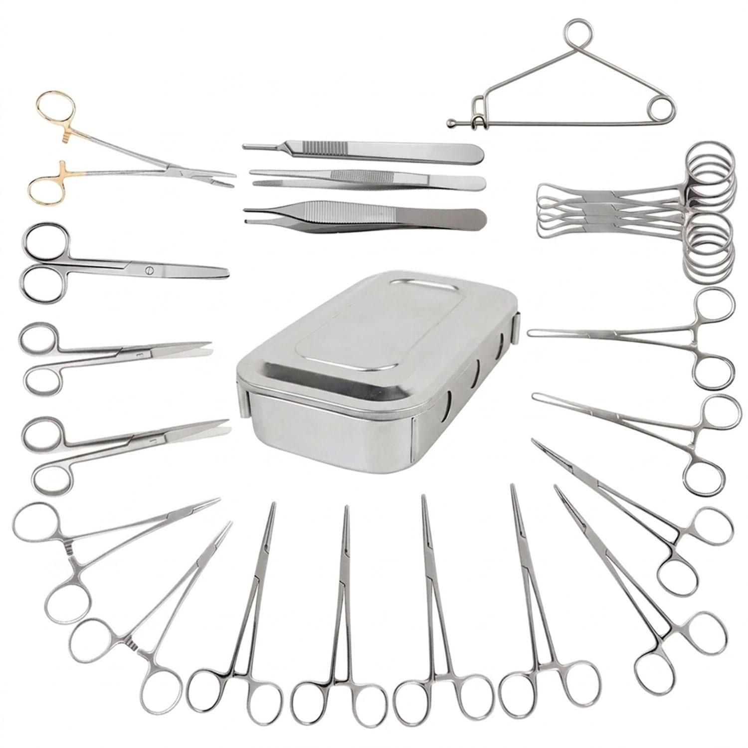 Medical Veterinary Spay Pack Surgical Instruments Kit Veterinary Ortho DS-2564