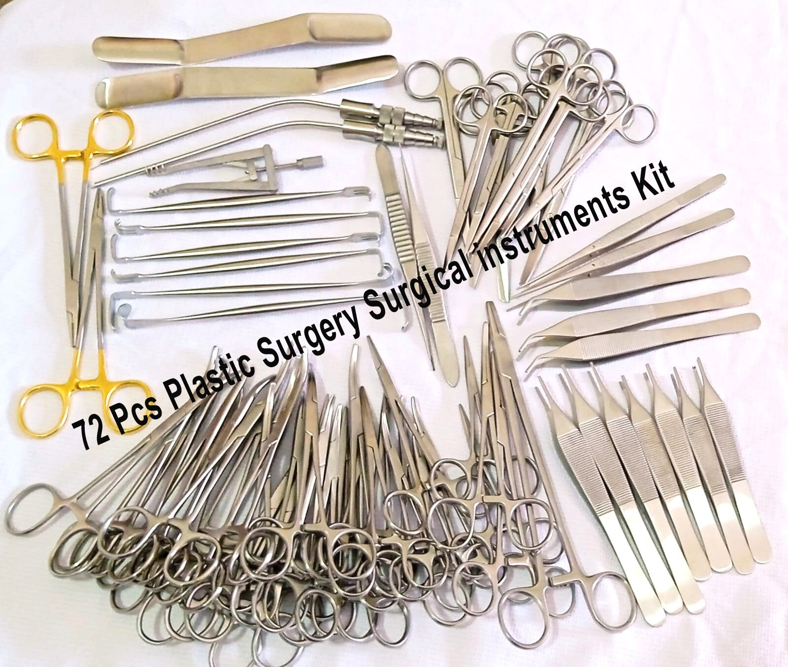 Set Of 72 Pcs Plastic Surgery instruments Surgical instruments