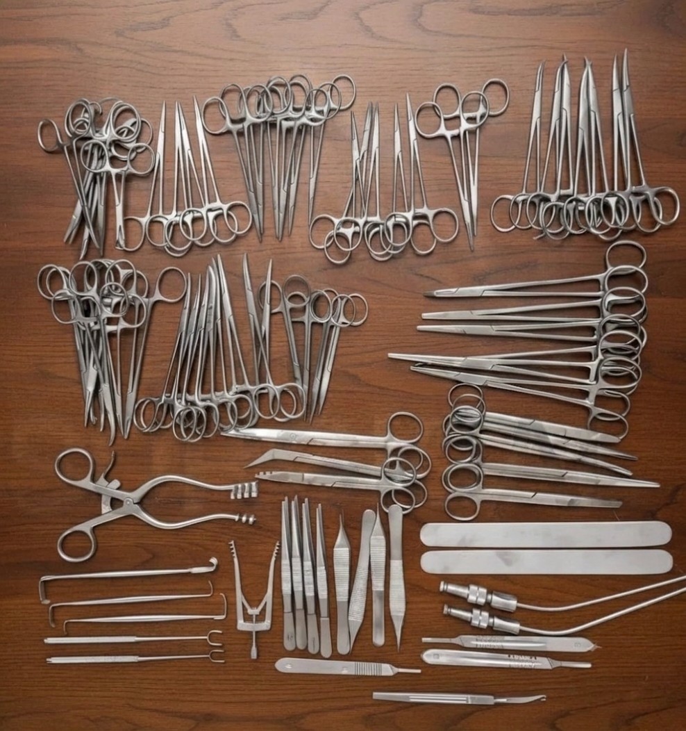 82 Pcs Plastic Surgery Instruments Set Rhinoplasty Face Lift Surgical Kit