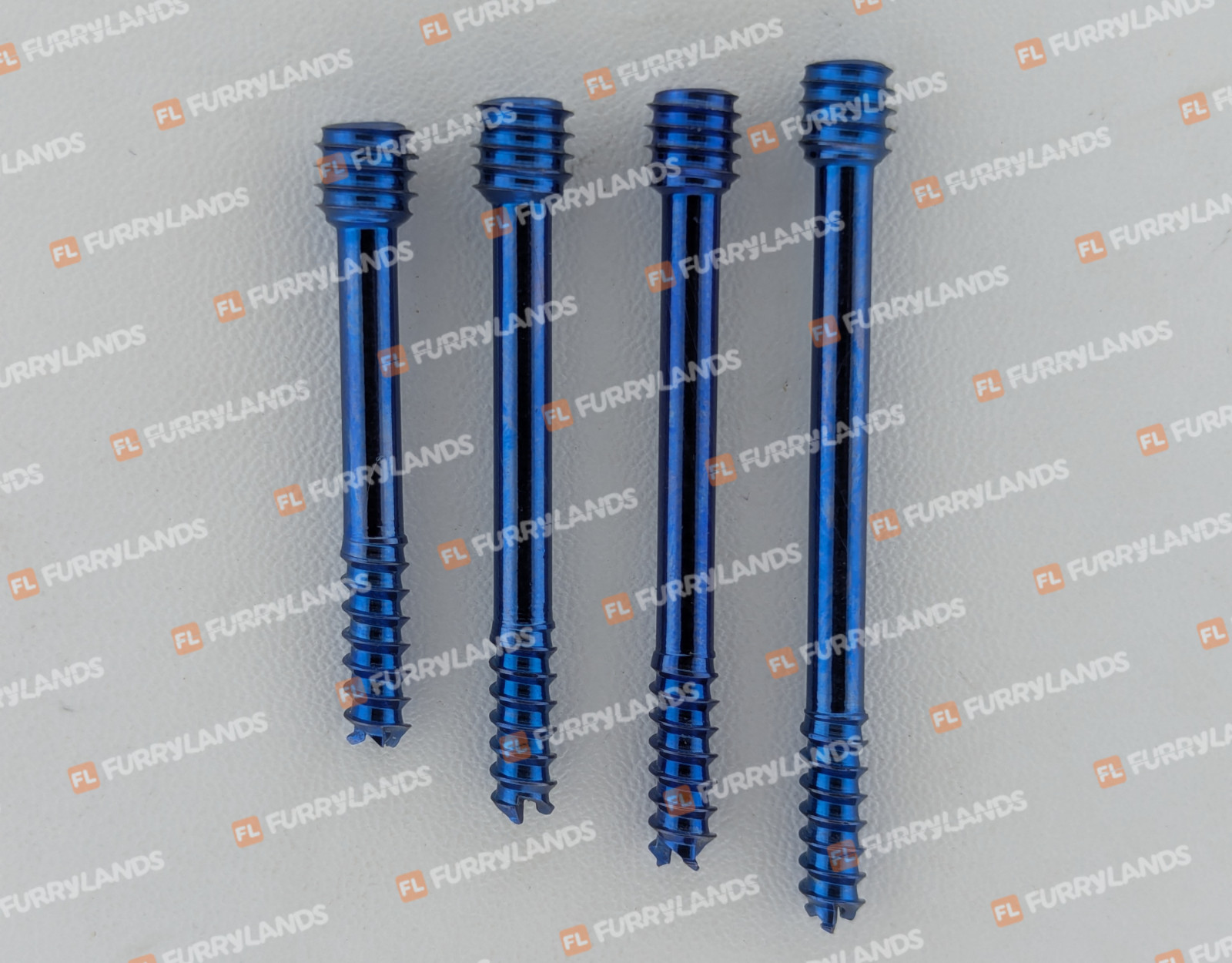 3.5mm Herbërt Screws 14 to 50mm, Titanium screws and screw driver Set of 38 Pcs