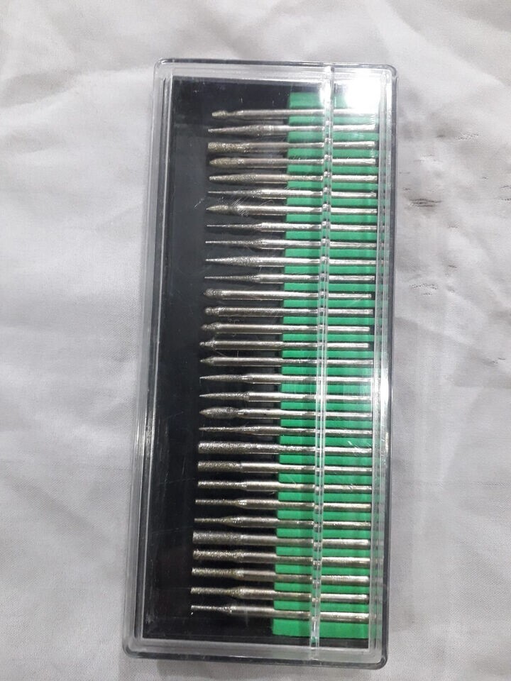 30Pcs Dental Diamond Drill Jewelers Burs Millers Tooth Dentist Lab Product