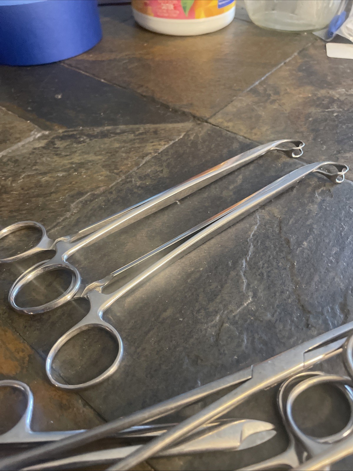 LOT OF 9 STAINLESS STEEL SURGICAL MEDICAL DENTAL INSTRUMENTS