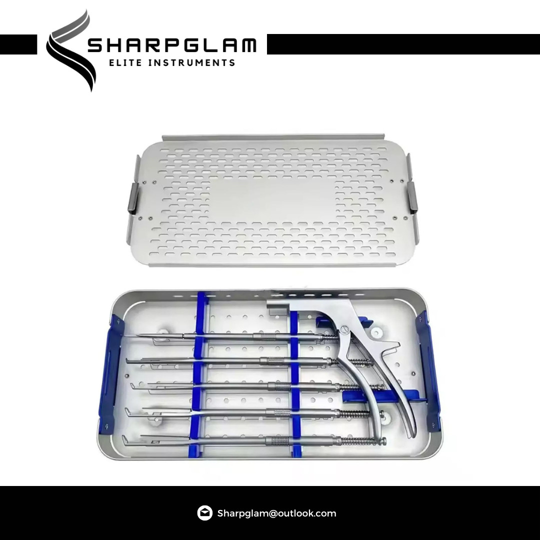 High Quality Interlaminar Kerrison Rotating Rongeur Set Orthopedic Spine Surgery