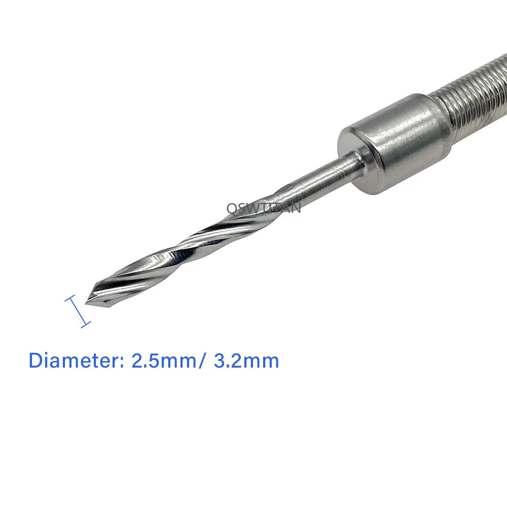Flexible Drill Bit Soft Drill Reconstruction Plate Operation Orthopedic Tool