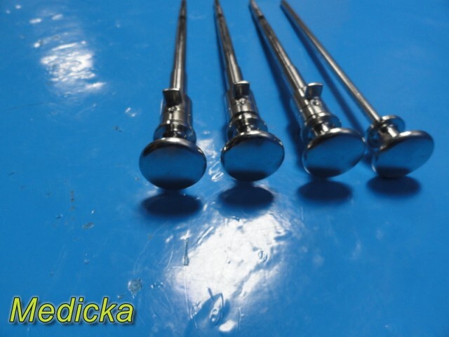 Intuitive 428060-02 DaVinci Cannulas W/ 5mm 420013-01 Blunt Obturators ~28945