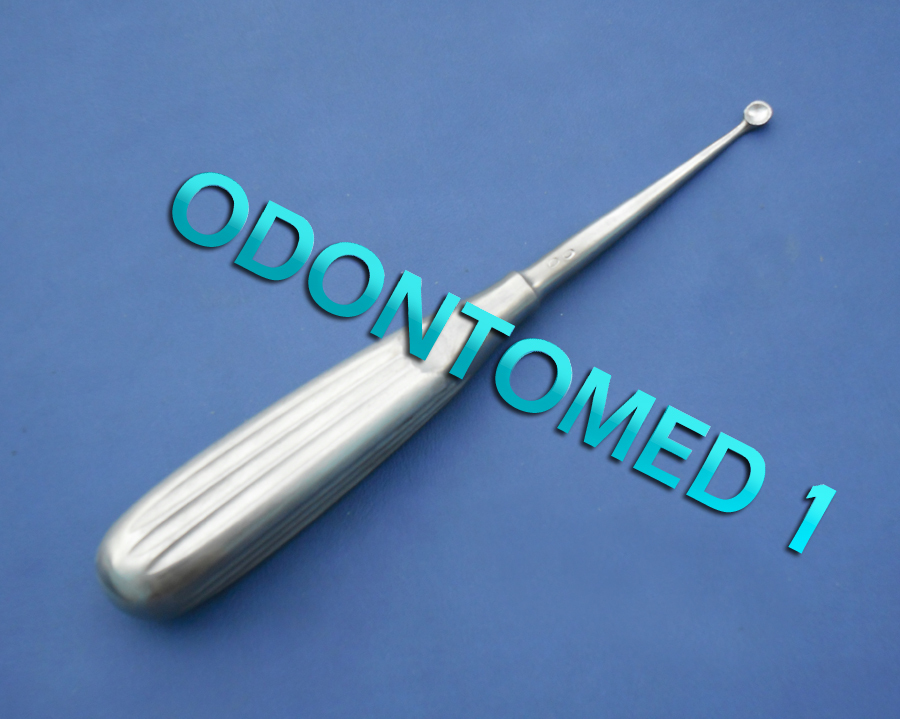 Spratt Brun Bone Curette Size 2/0, Surgical Instrument