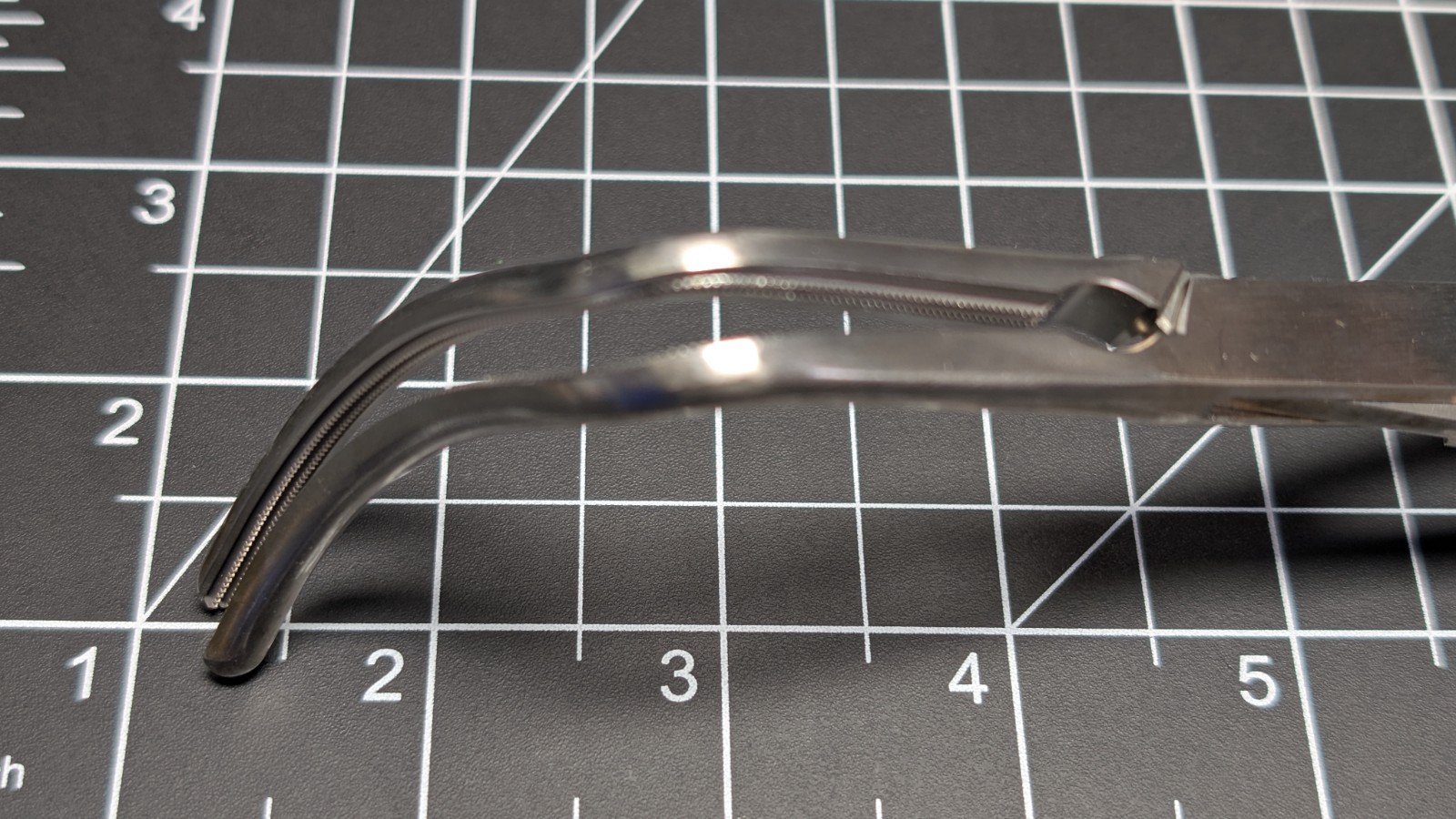 Jarit 320-245 DeBakey Aorta Sidewinder Clamp Cardio-Grip Atraumatic Forceps