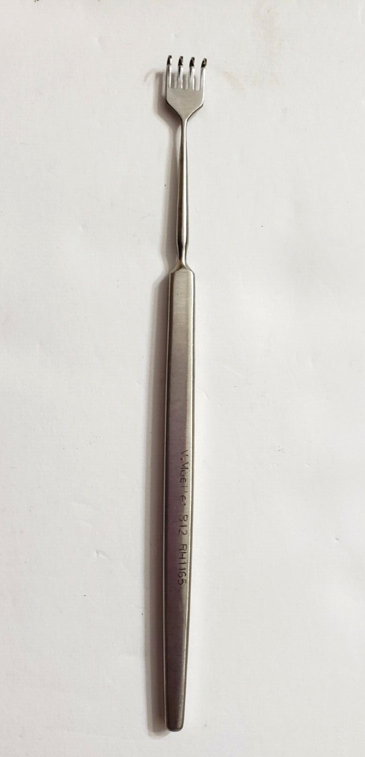 V. Mueller Rake Retractor Peck Nasal Rhinoplasty Medical Instrument RH1165