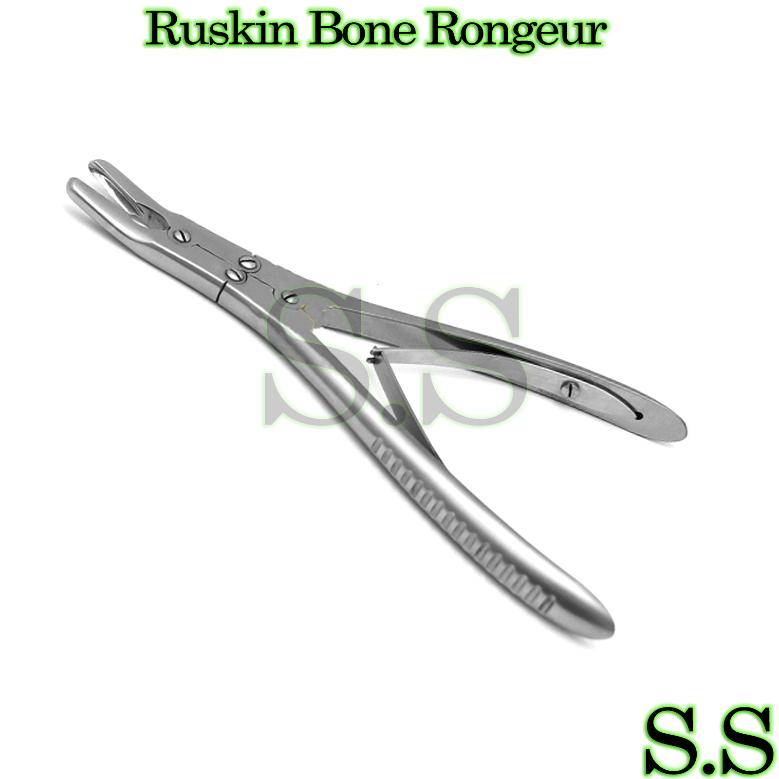 Ruskin Bone Rongeur 7.50 Curved Double Action