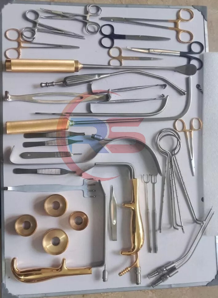 Breast Augmentation Set Of 38 Pcs Plastic Surgery Surgical Instruments