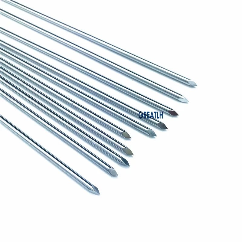 10pcs Double Ended Kirschner wires steel Veterinary orthopedics Instruments