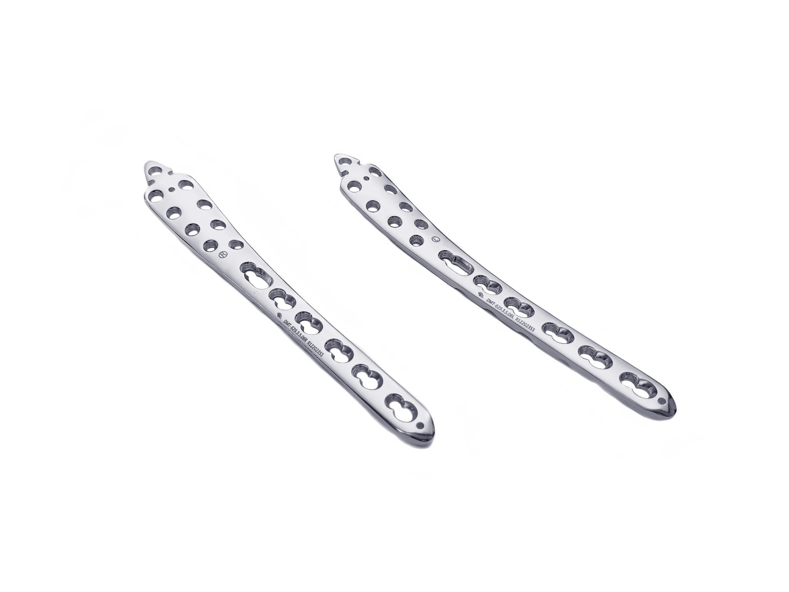 Veterinary Medial Distal Tibia Plates 5.0mm Set of 8pcs(L4/R4) SS