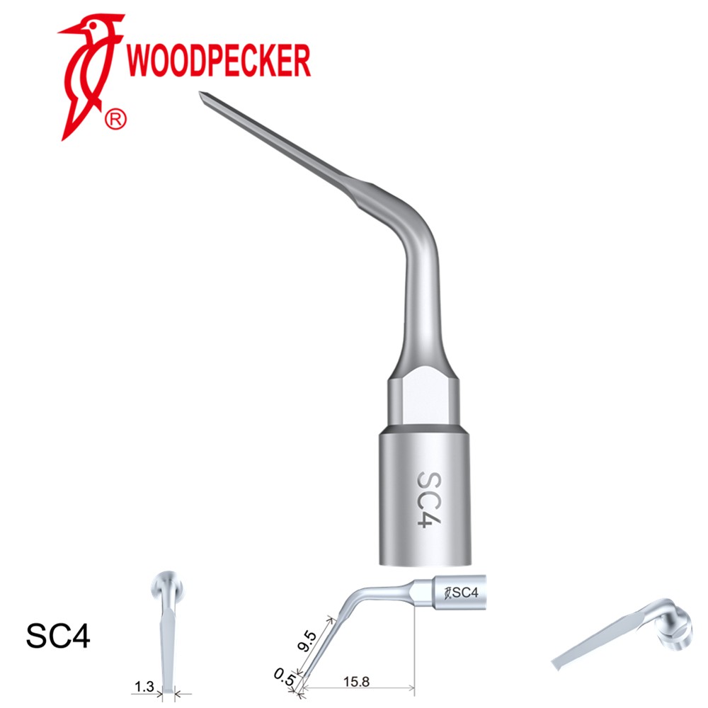 Woodpecker Piezo Teeth Extraction Tips SC4 for Surgic Smart & AI Surgery