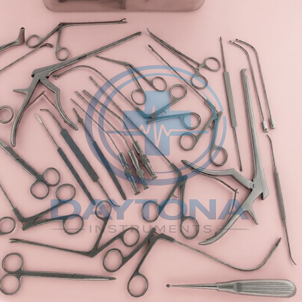 Fess Instruments Endoscopic Sinus Surgery ENT Instruments Set With Box
