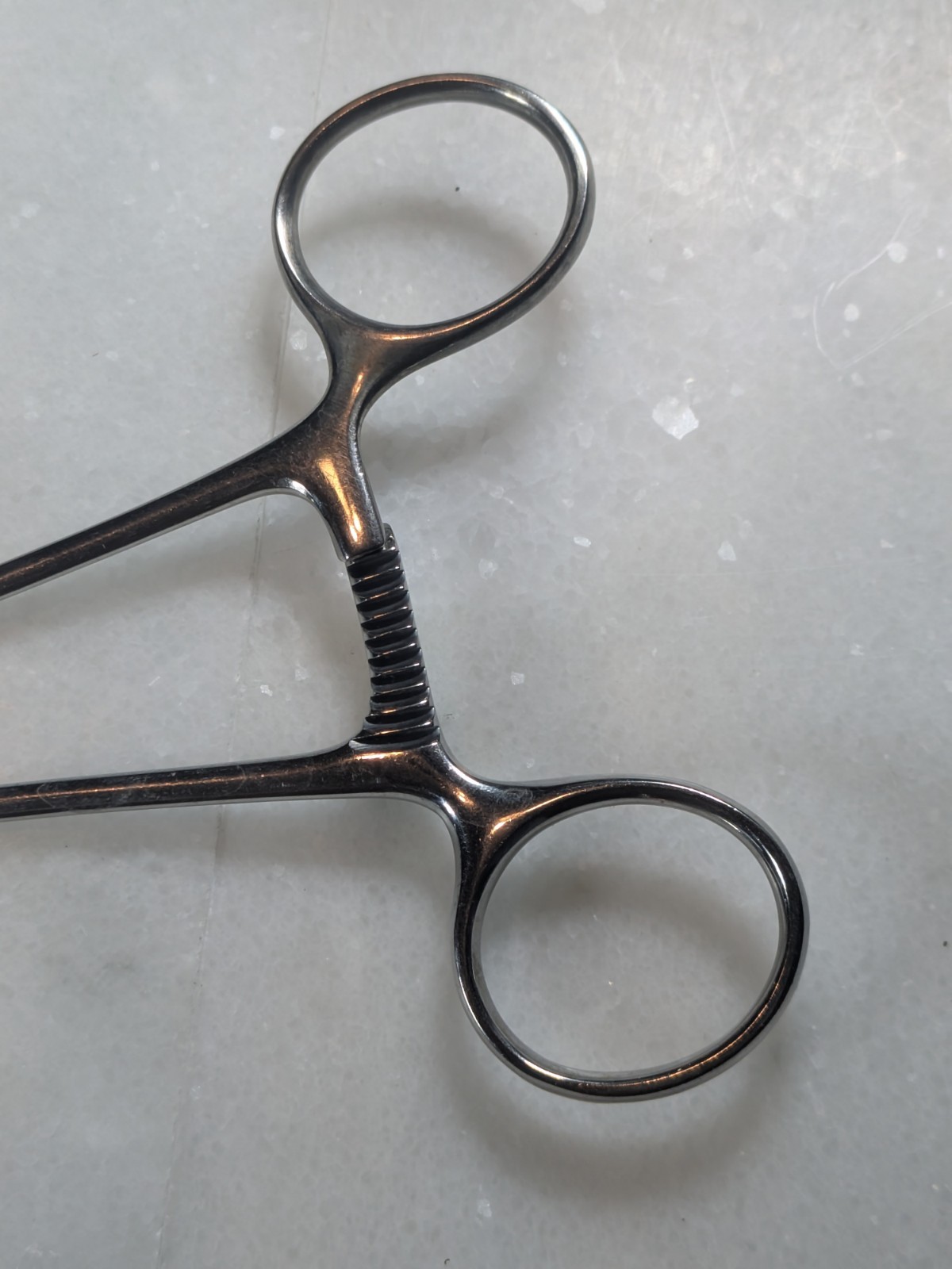 Curved Hemostatic Forceps Approx 10″