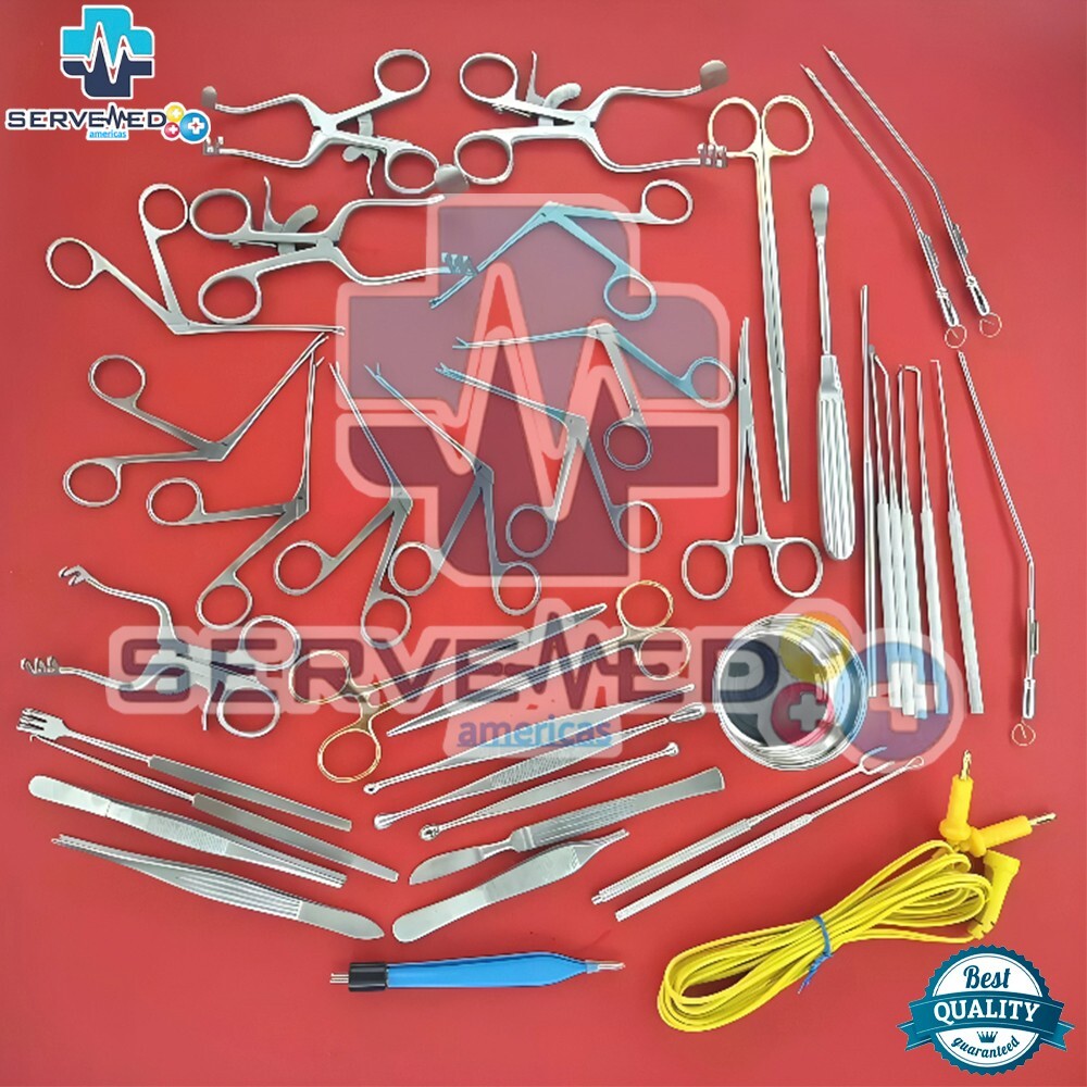 Tympanoplasty Micro Ear Surgery Surgical Instruments Set 41 Pcs