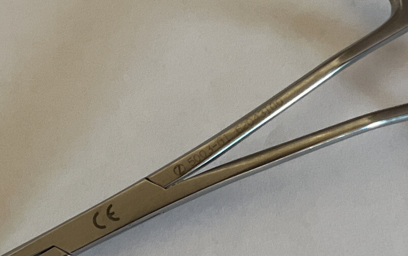 Zimmer 5003-01 Ortho 10mm x 2mm Multipolar Cup Disassembly Instrument 6-1/2″