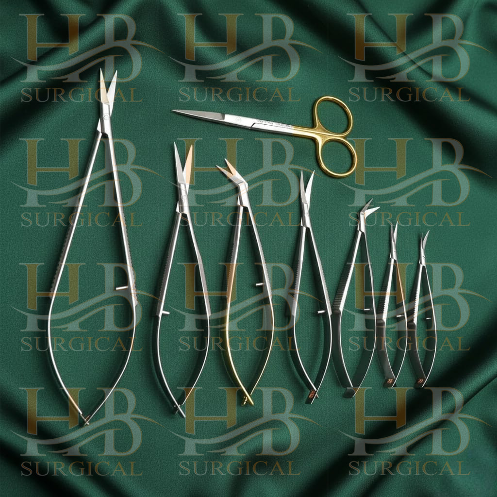 Micro Surgery Scissors Set German Quality Reuseable Best Quality