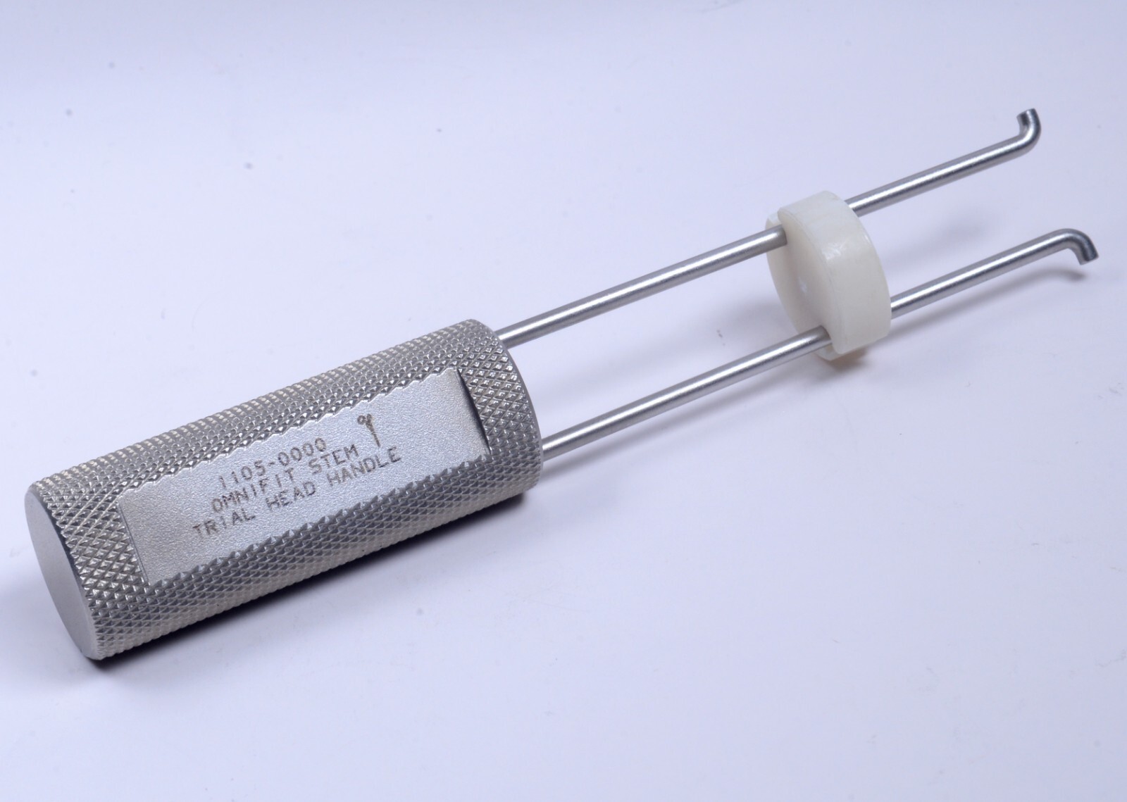 Howmedica #1105-0000 Omnifit Stem Trial Head Handle Orthopaedic Instrument